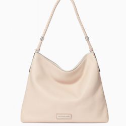 Michael Kors Skorpios Large Shoulder Bag - Taupe/Beige - Excellent Condition