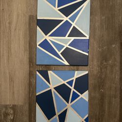 Room Decor Painted Canvas