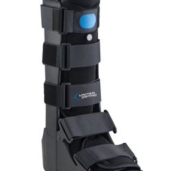 United Ortho Air Cam Walker Fracture Boot, Black 