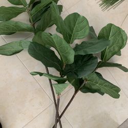 Sticks Faux Fiddle Leaf