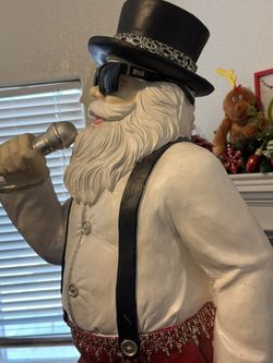 VINTAGE  LARGE BAR DISPLAY -SINGING MAN