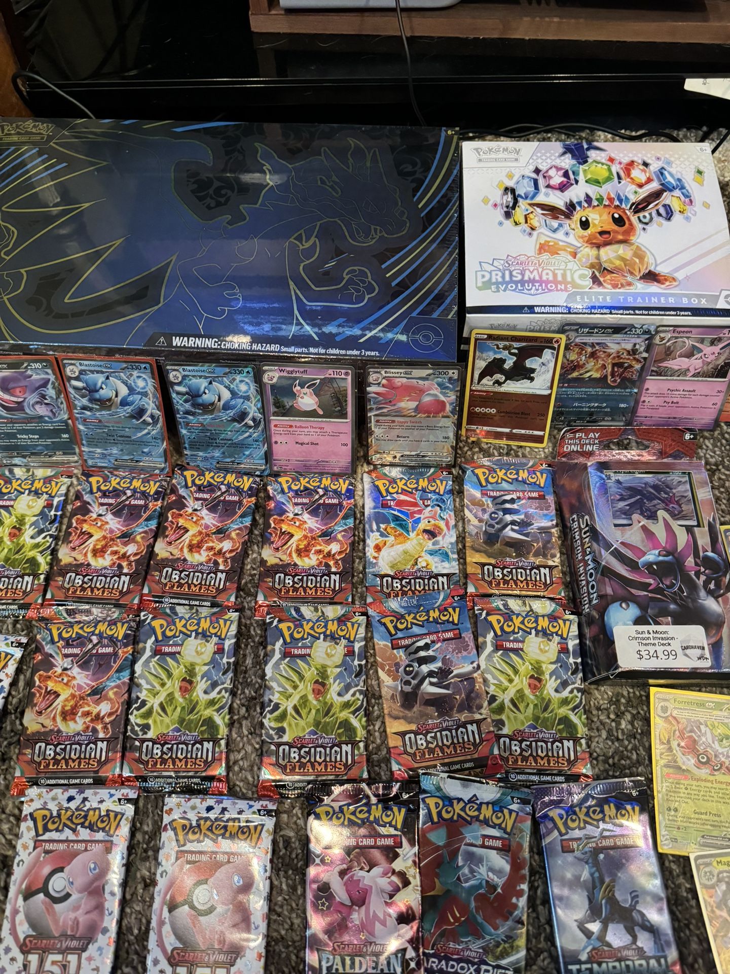Sealed Pokemon cards TRADE for Video Games