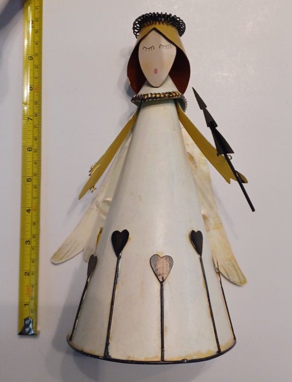 Metal Angel Decorative Candle Holder