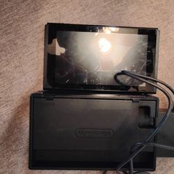 Nintendo Switch No Pedal , Just Charge , Screen, And Docing Station.