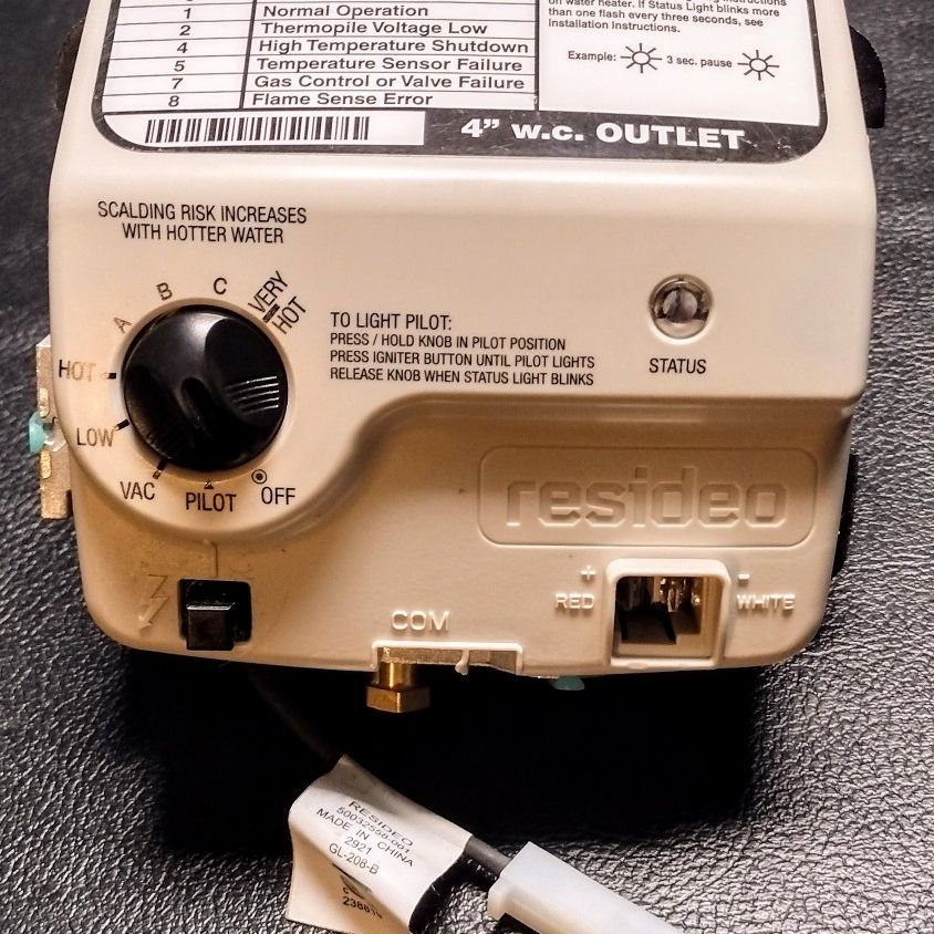 New Open Box Resideo- Honeywell 4 WC Outlet, 1/2 PSI Max Inlet Nat Gas  Only- WV8840B1158. (No Box) for Sale in Danville, VA - OfferUp
