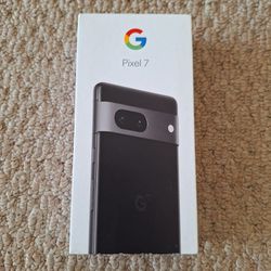 NEW GOOGLE PIXEL 7 5G UNLOCKED 6.3" 256GB 50MP ANDROID BLACK CELLPHONE NEW