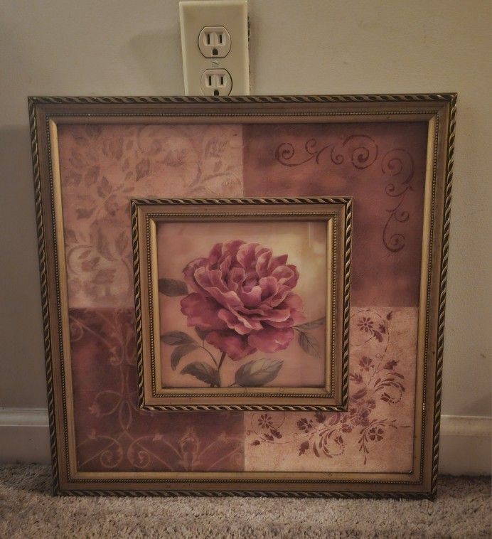 3d Flower Wall Picture