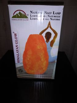 Natural Himalayan Salt Lamp Light
