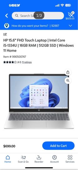 Hp laptop brand new