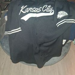 Mitchell Ness, Black with White  Kansas City 3×