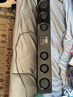 Beautiful working soundbar