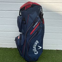 Callaway ORG14 Golf Cart Bag With Rain Cover 