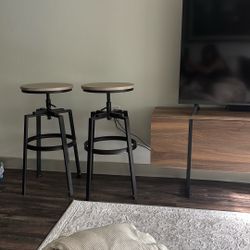 Pair of Stools - Perfect Condition 