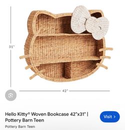 Pottery barn hello kitty bookcase