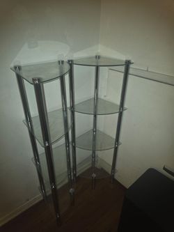 GLAS SHELVES