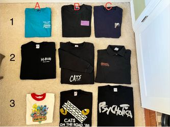 Concert T-shirts