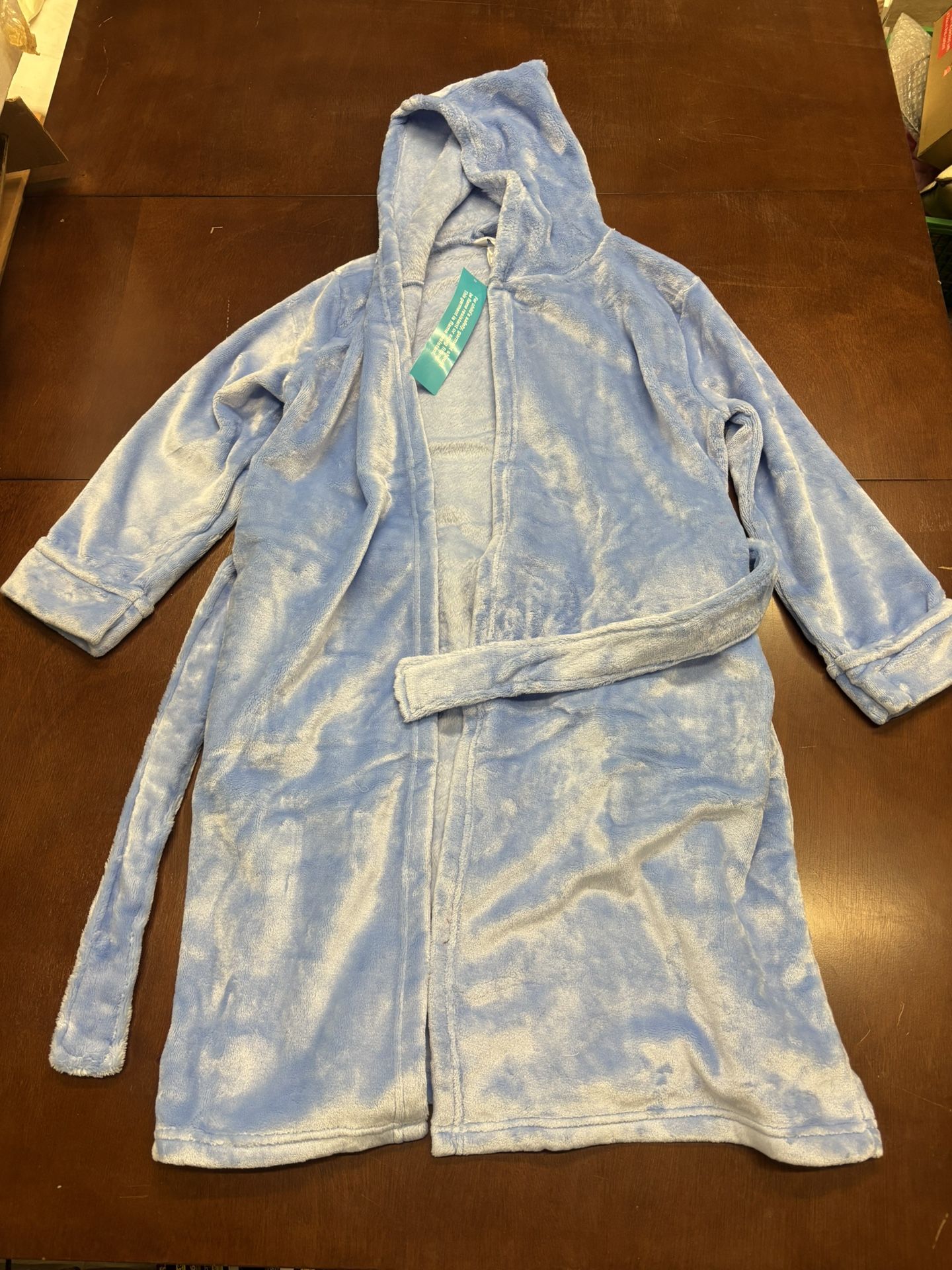New Kids XL Deluxe Fleece Robe Periwinkle