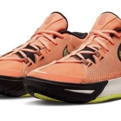 Size 10 Men Nike Kyrie Flytrap 6 Orange Trance Yellow Strike New Without Box