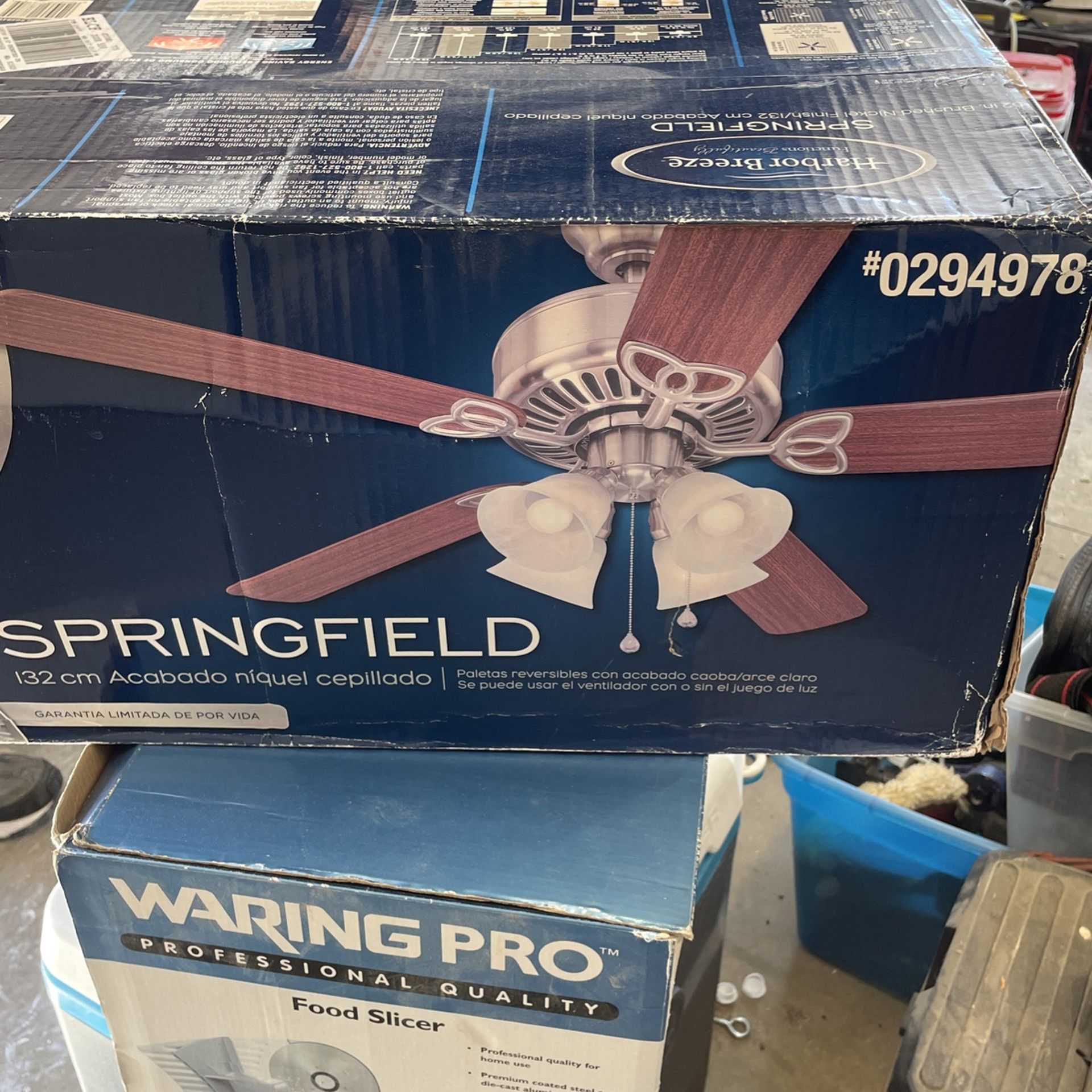 Ceiling Fan (brushed Nickel Finish)