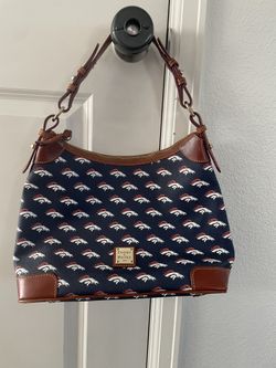 Denver Broncos Shoulder Bag  Dooney And Burke 