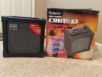 Like new! Roland Cube15 Combo Amp