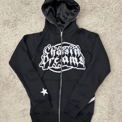Chasin Dreams Streetwear Zip Up Hoodie