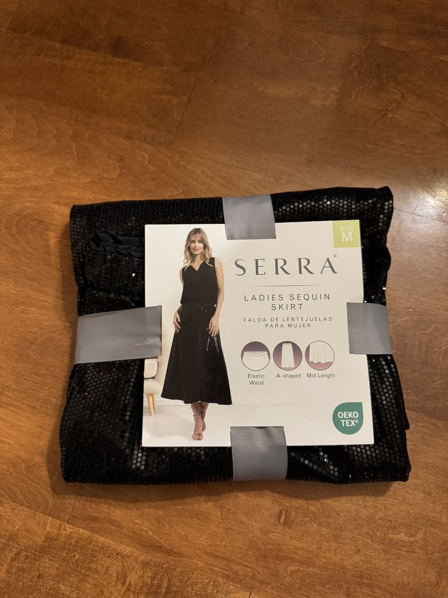 Woman’s New Serra Sequin Skirt Shipping Available