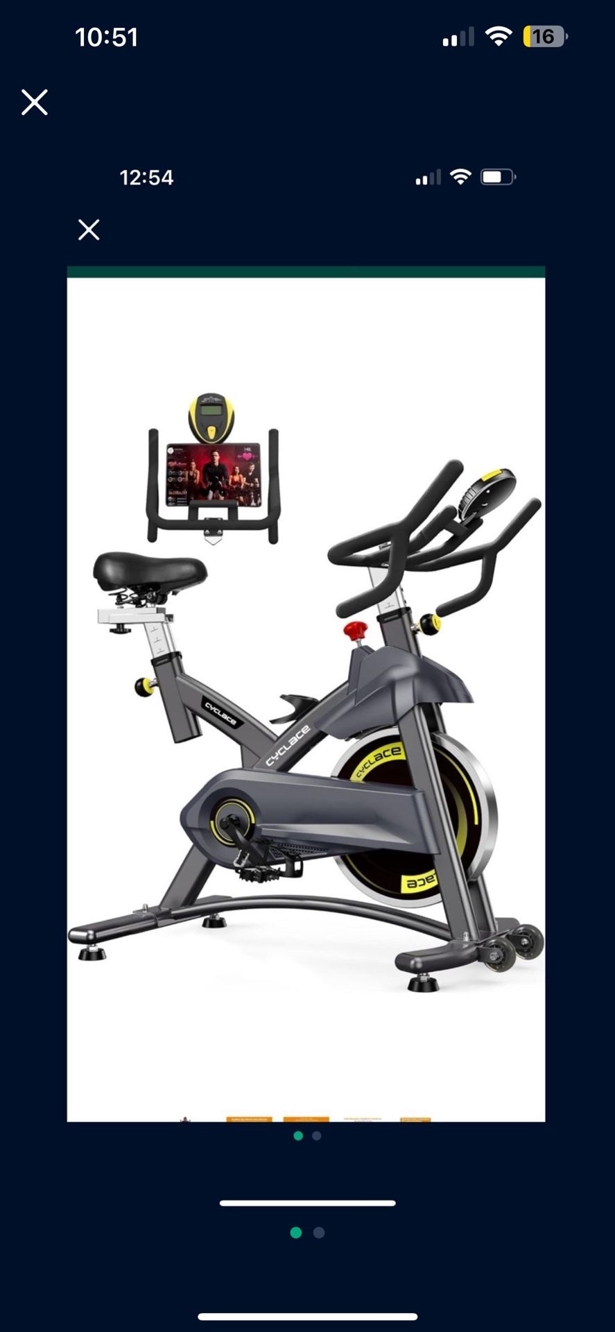 Cyclace Exercise Bike