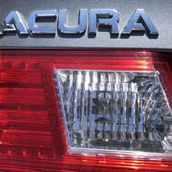 Acura TSX 2010 Rear Bumper Trunk Tail Lamps All Wiring Included And Reinforcement.....