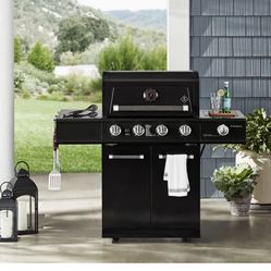 4 Burner Members Mark Barbecue Bbq Grill New In Box 