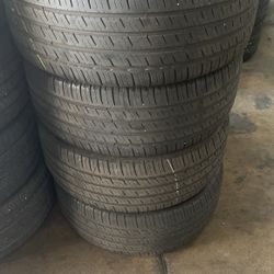 245-45-19 Used Michelin Tires Set