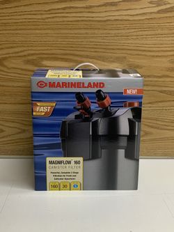 Marineland Magniflow Canister Filter for Aquariums, 160 GPH Up to 30-Gallons