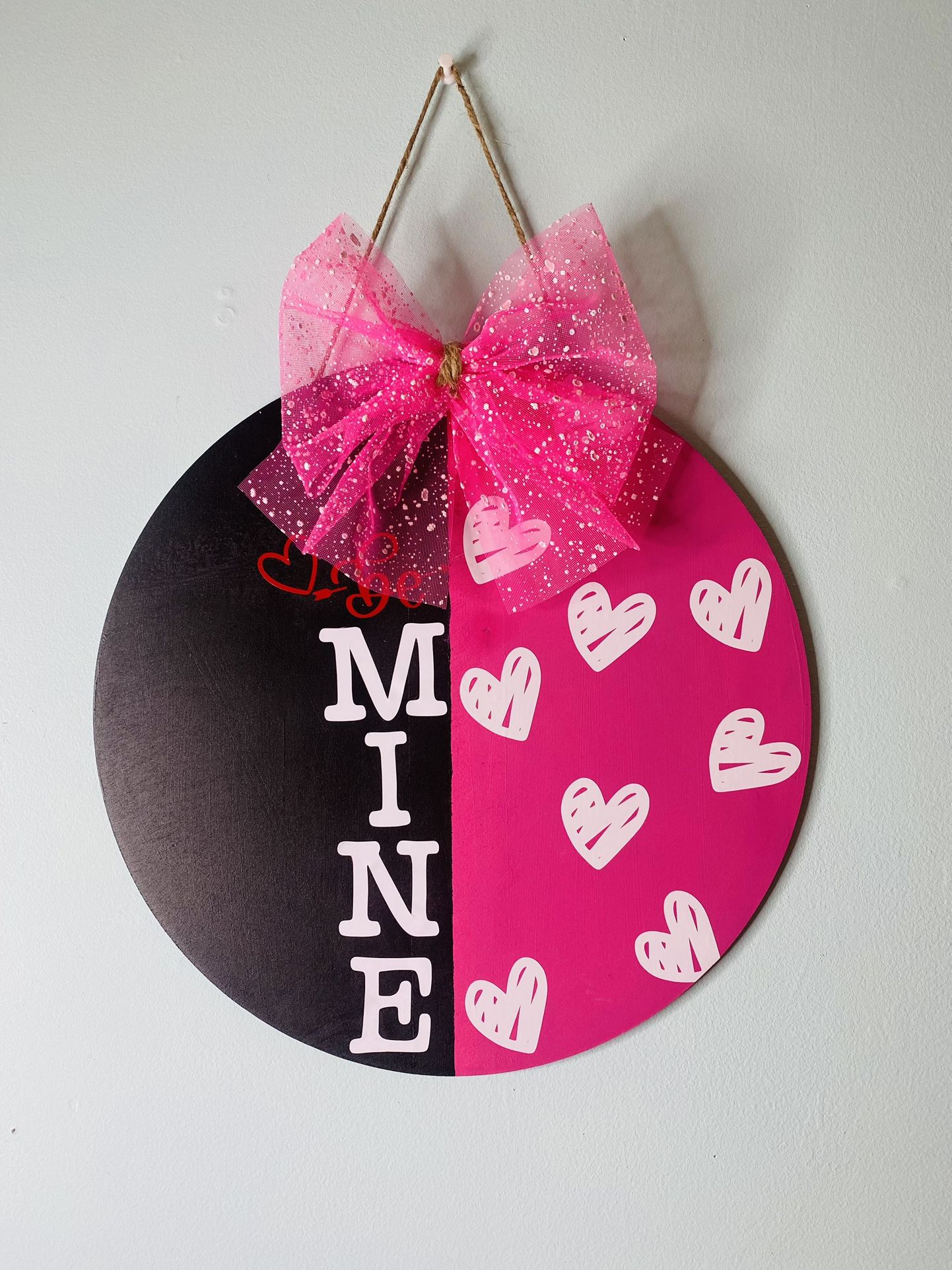 Be Mine V-day Door Hanger