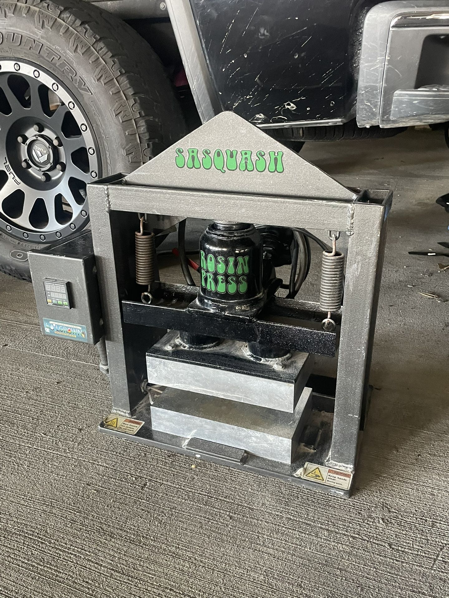 Rosin Press - Sasquash