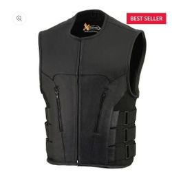 Mens Biker Vest