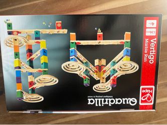 Hape Quadrilla Vertigo Wooden Marble Run, 134 Pieces