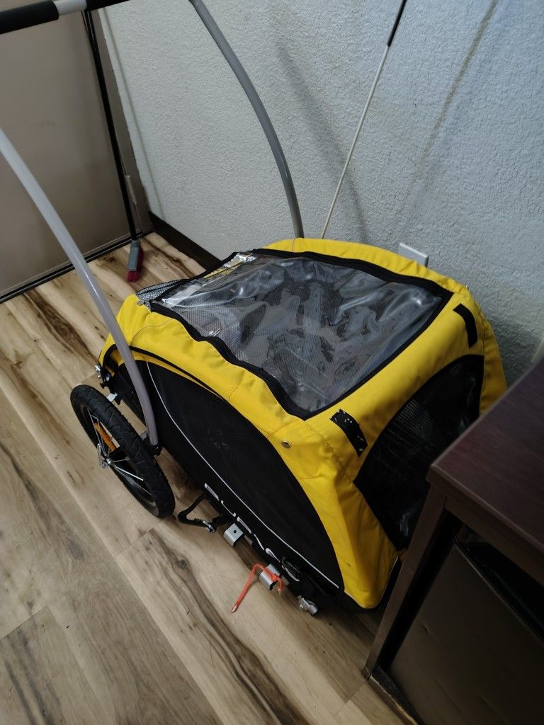 Barley Tail Wagen Larger Pet Trailer For Bikes