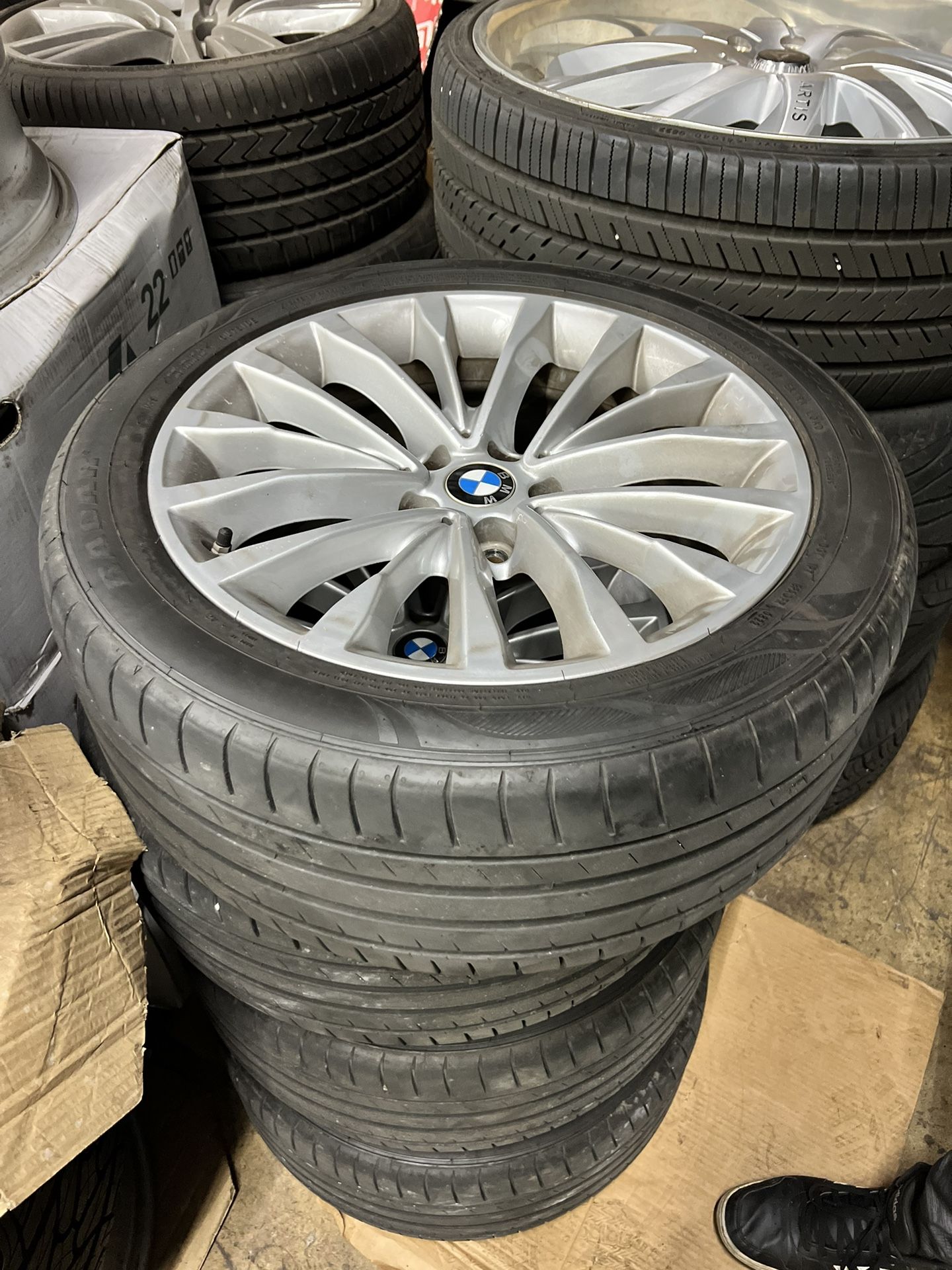 18” Bmw 5 Series Factory Wheels