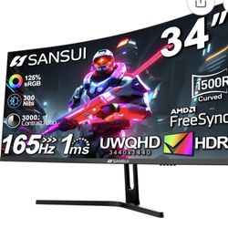 34in Gaming Monitor 