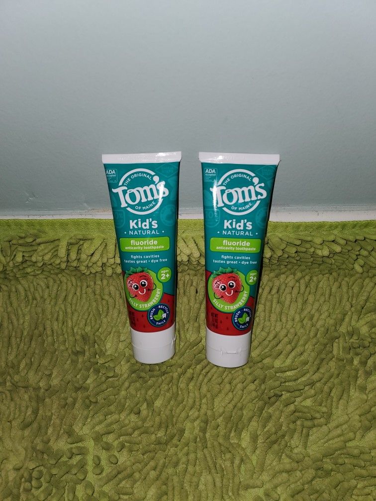 2 Toms Toothpaste Kids 5.1oz Anticavity
