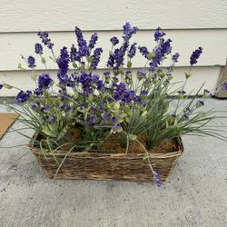 Fake Lavender Plant 