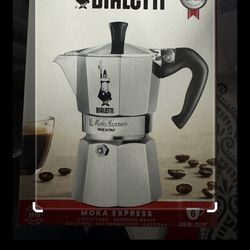 Greca para 6 tazas de cafe.