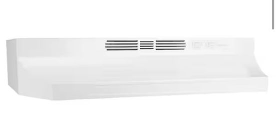 Broan-NuTone RL6200 Series 30 in. Ductless Under Cabinet Range Hood with Light in White