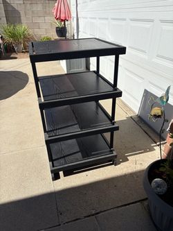 Black shelf