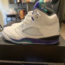 Jordan Grape 5s Brand new Size 13
