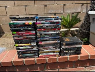 Lot of 58 DVDs and 1 Blu Ray Movies Tv Series Vintage rare