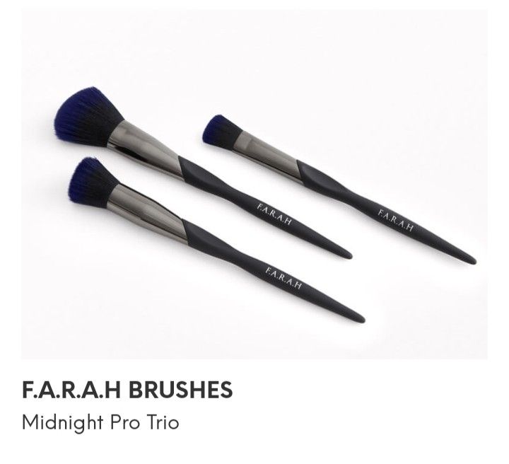 Farah blush, foundation and bronzer/highlighter