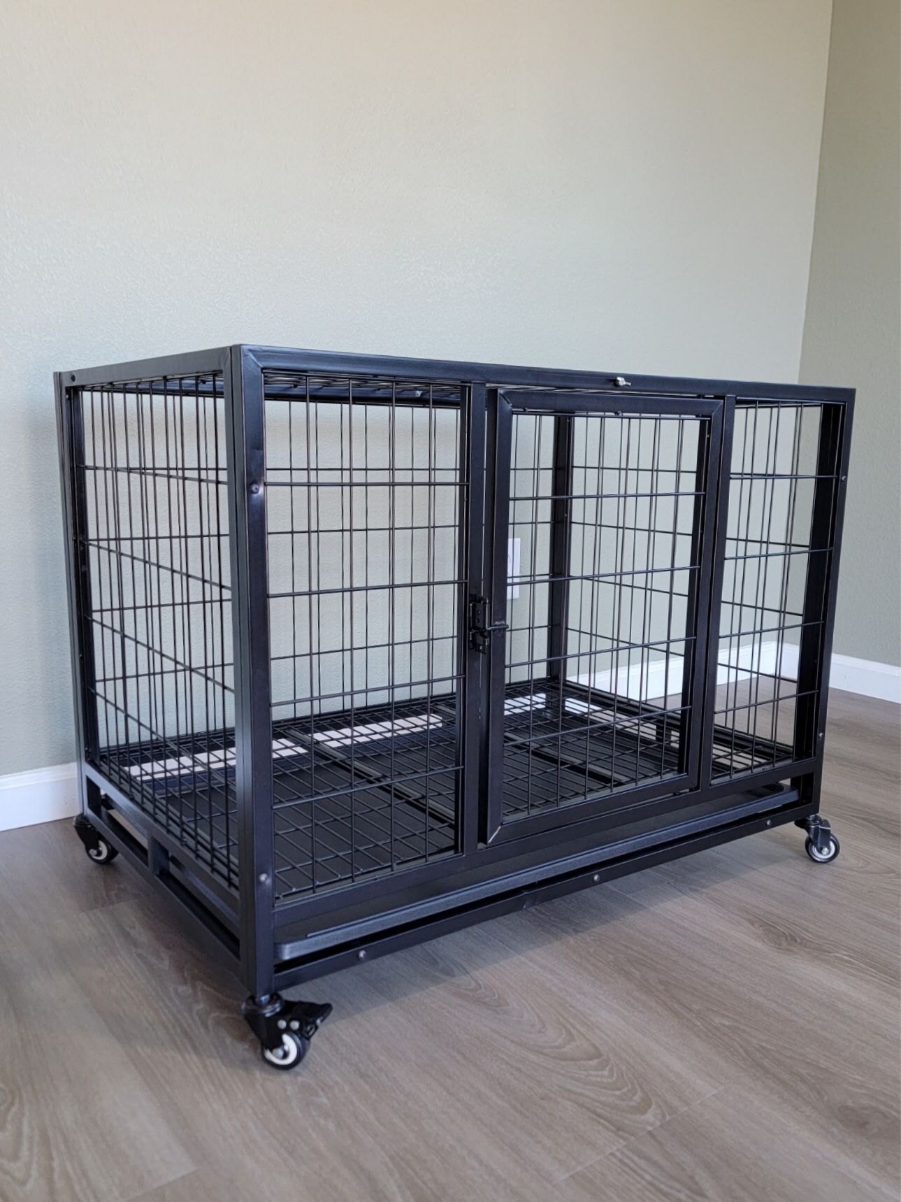 36" Medium Dog Cage Kennel with Single Door and Pull-Out Tray! (New) 📦 