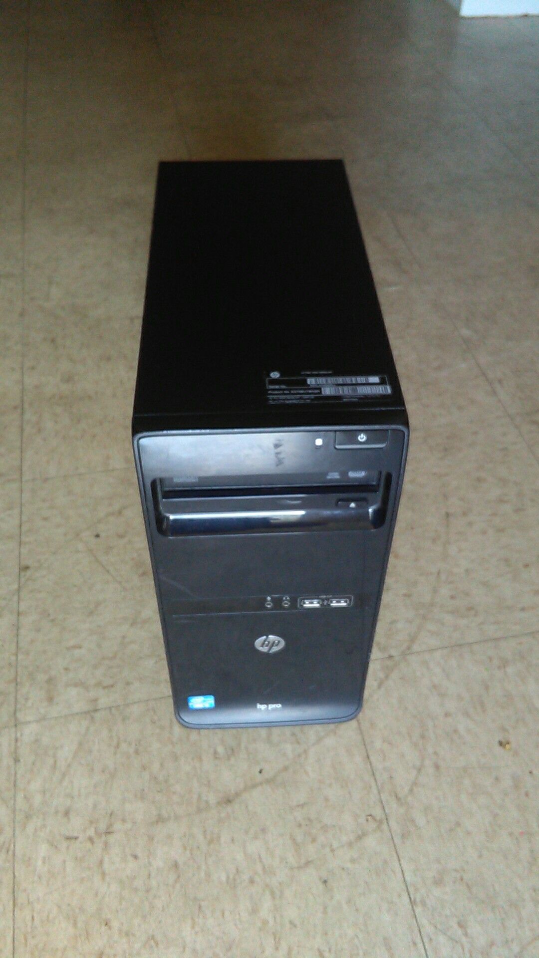 HP Tower ( Intel Core i3-3240 CPU @ 3.40 GHz )