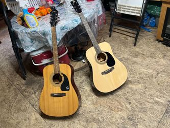 Two guitars, 50 for one